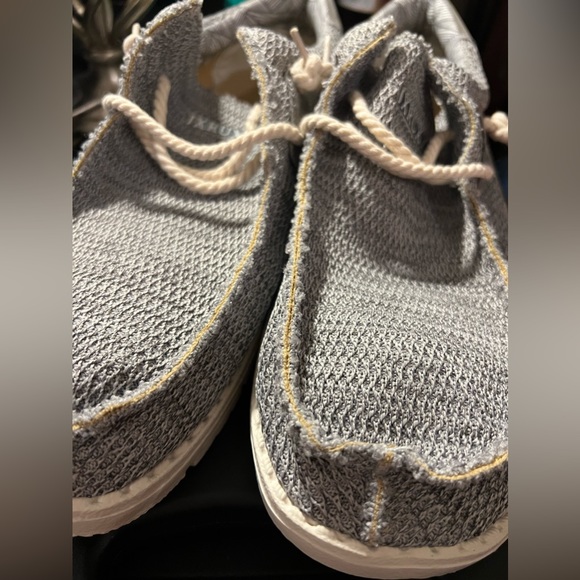 JXRUXZO Men's Slip on Cloth Shoes Lightweight Boat Shoes - Picture 9 of 10